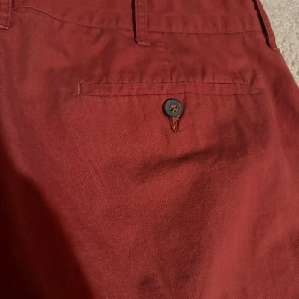 J. Crew Driggs Men's Chinos in Vibrant Red